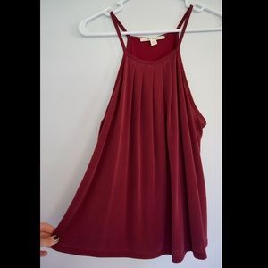 Maroon Francesca’s tank